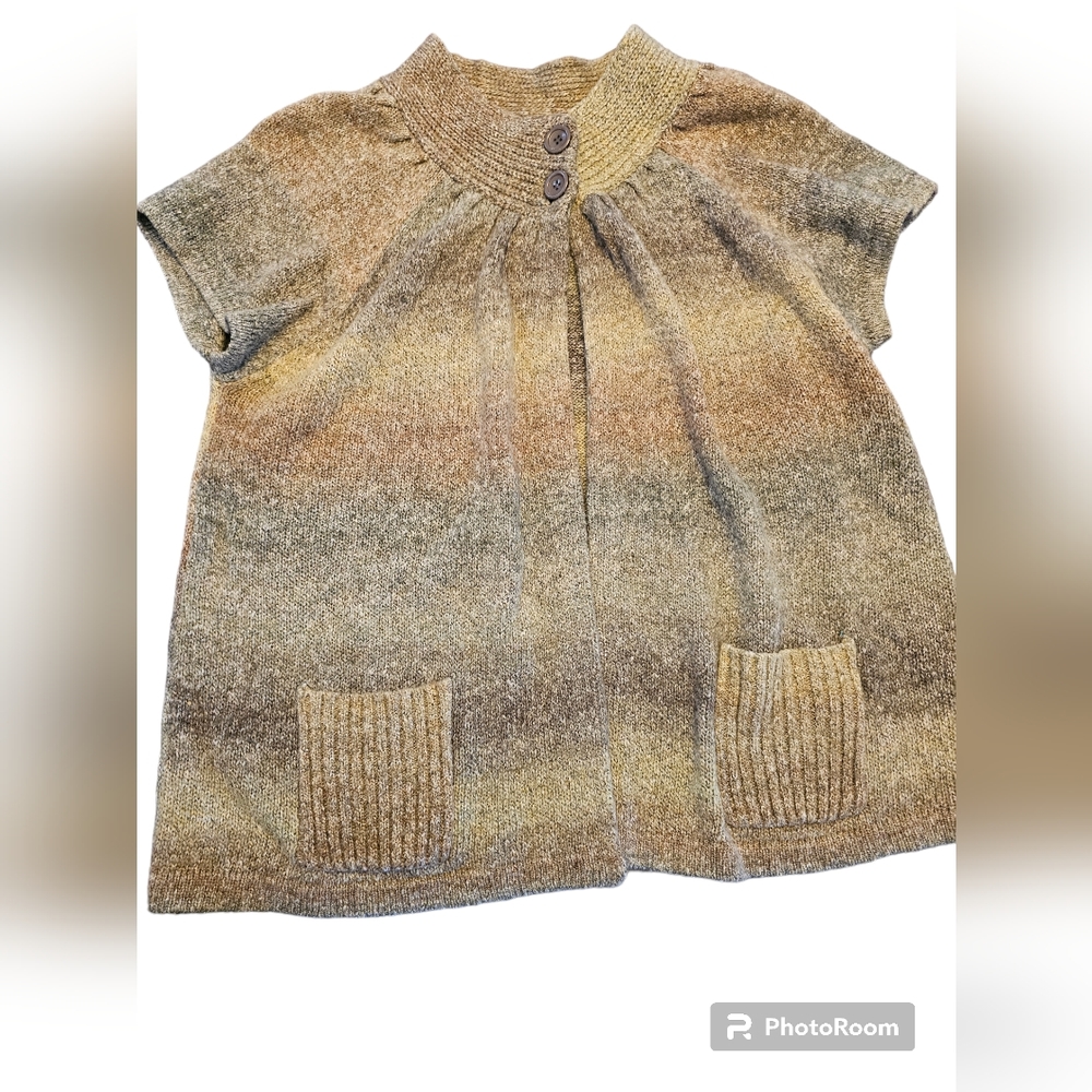 Short sleeve cardigan
